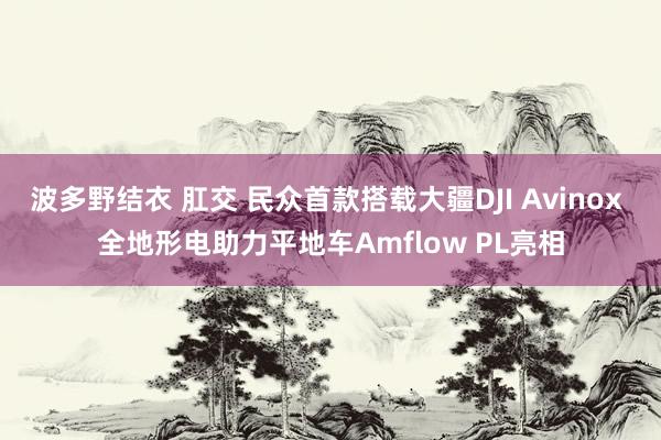 波多野结衣 肛交 民众首款搭载大疆DJI Avinox 全地形电助力平地车Amflow PL亮相