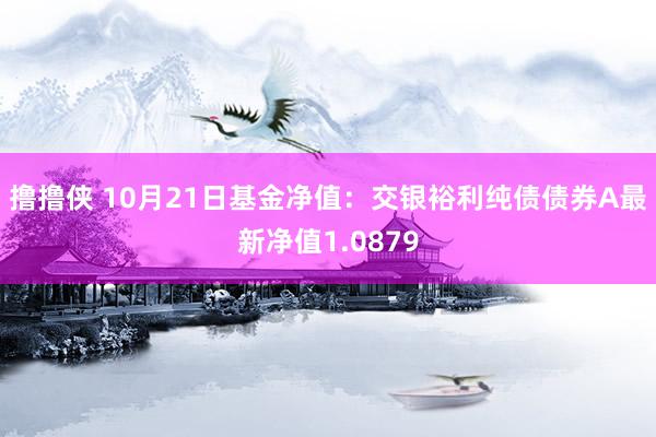 撸撸侠 10月21日基金净值：交银裕利纯债债券A最新净值1.0879