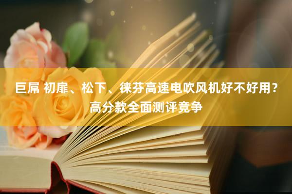 巨屌 初扉、松下、徕芬高速电吹风机好不好用？高分款全面测评竞争