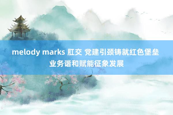 melody marks 肛交 党建引颈铸就红色堡垒 业务谐和赋能征象发展